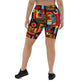 DMV 0233 Psy Art Biker Shorts