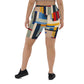 DMV 0072 Abstract Art Biker Shorts