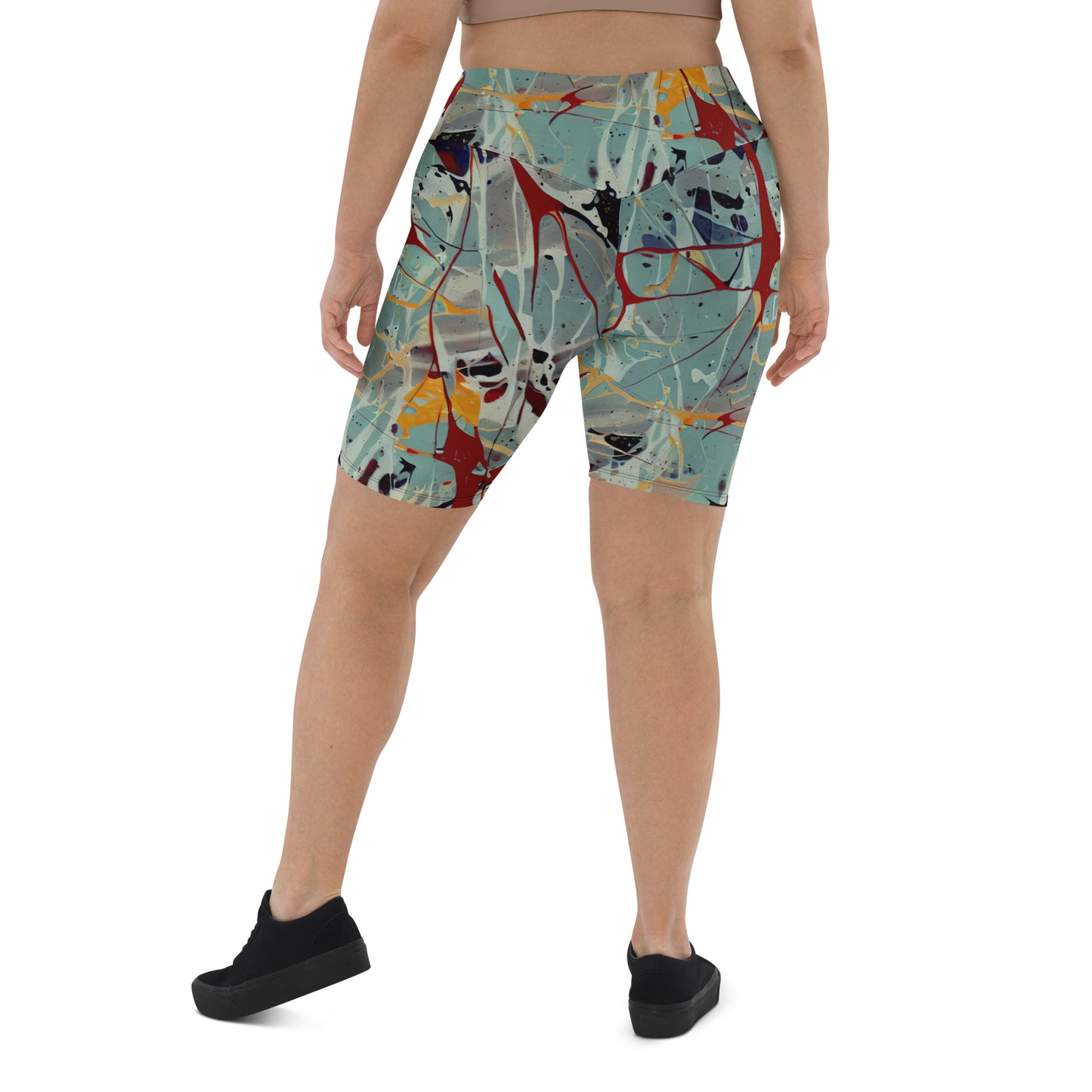 DMV 0054 Avant Garde Biker Shorts