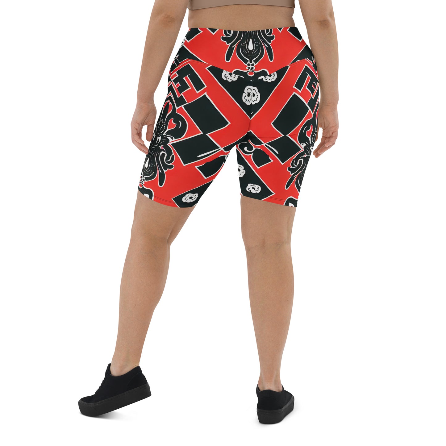 DMV 0017 Boho Biker Shorts