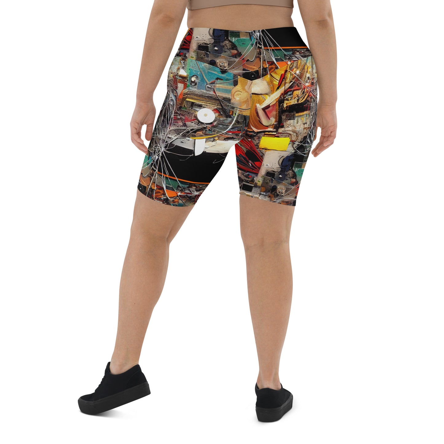 DMV 0271 Avant Garde Biker Shorts