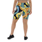 DMV 0242 Retro Art Biker Shorts