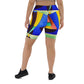 DMV 0255 Retro Art Biker Shorts