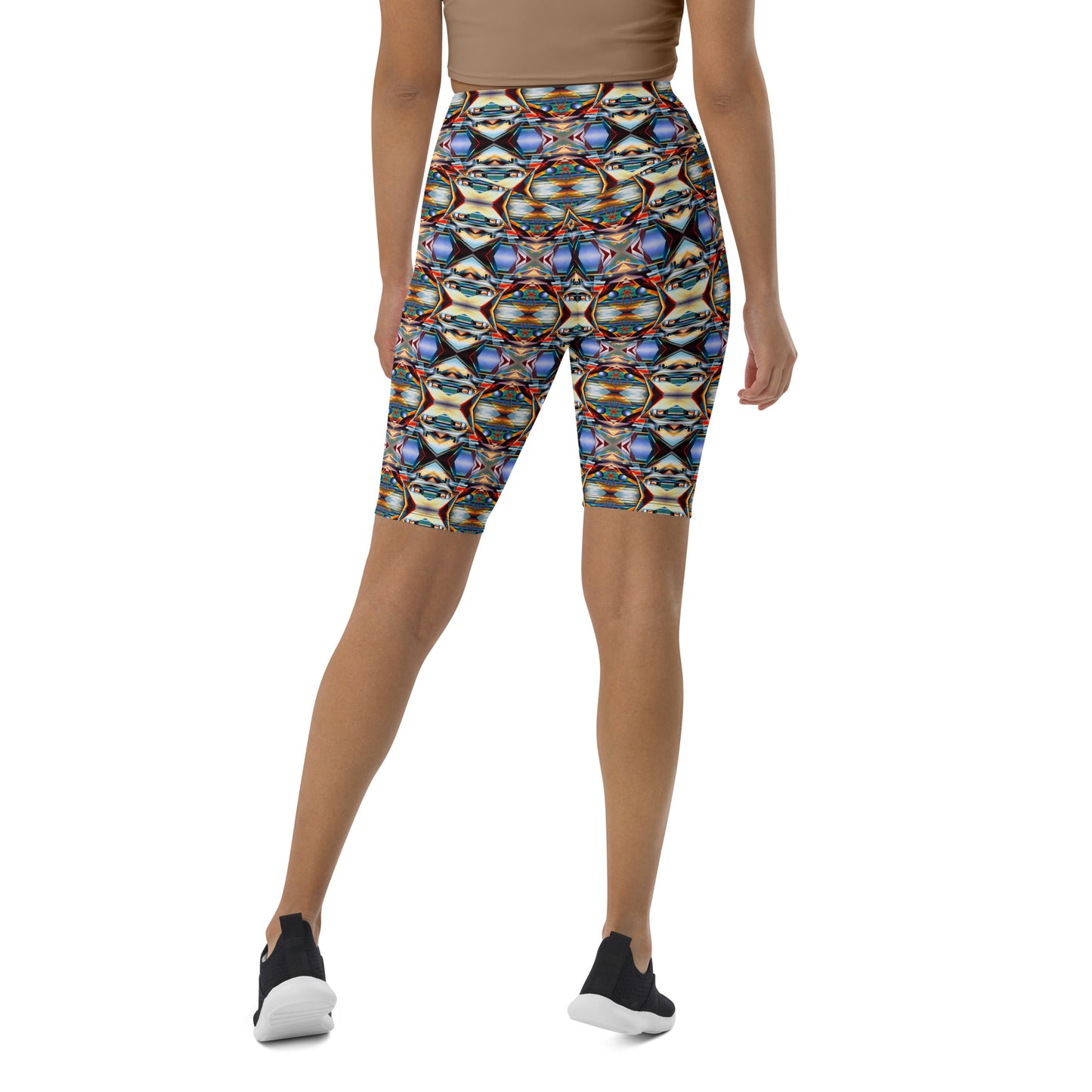 DMV 0221 Conceptual Artsy Biker Shorts