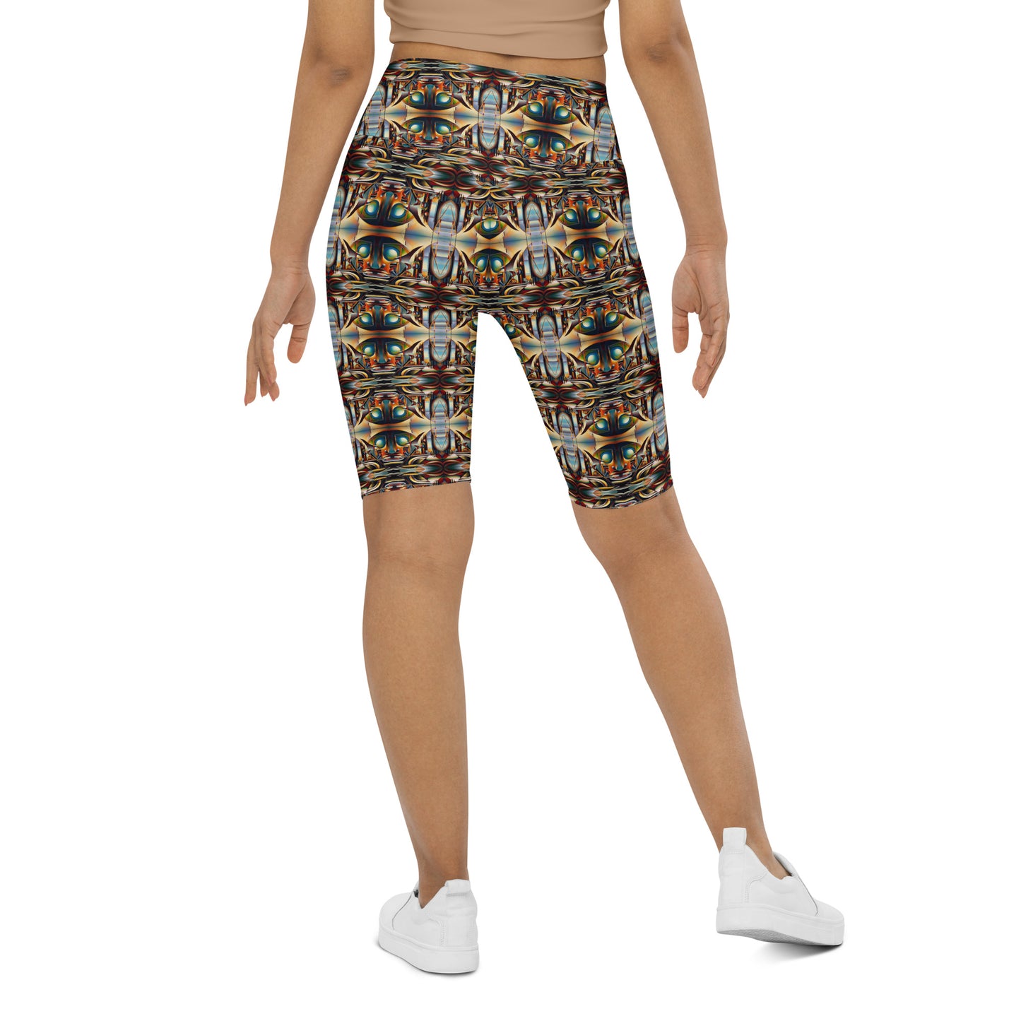 DMV 0135 Conceptual Artsy Biker Shorts