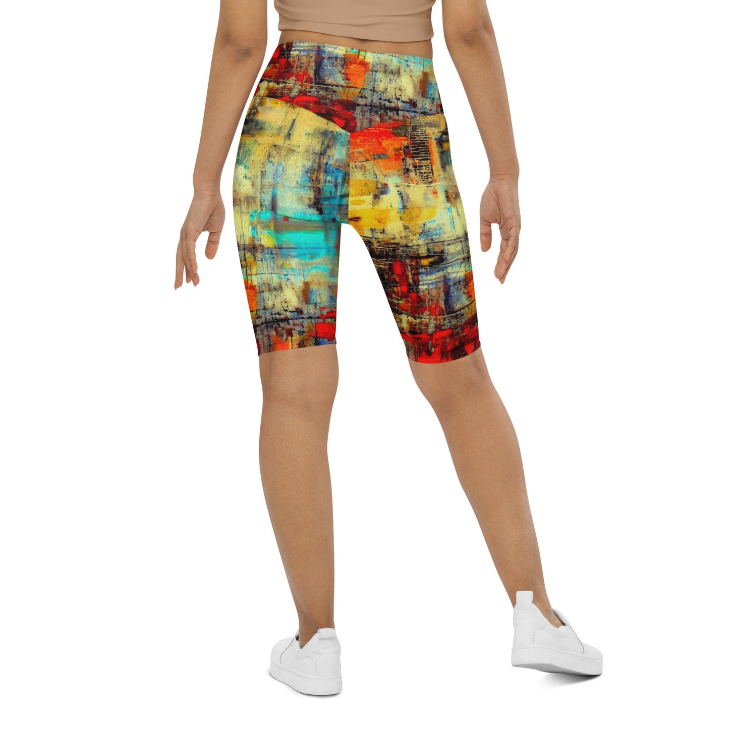 DMV 0279 Avant Garde Biker Shorts