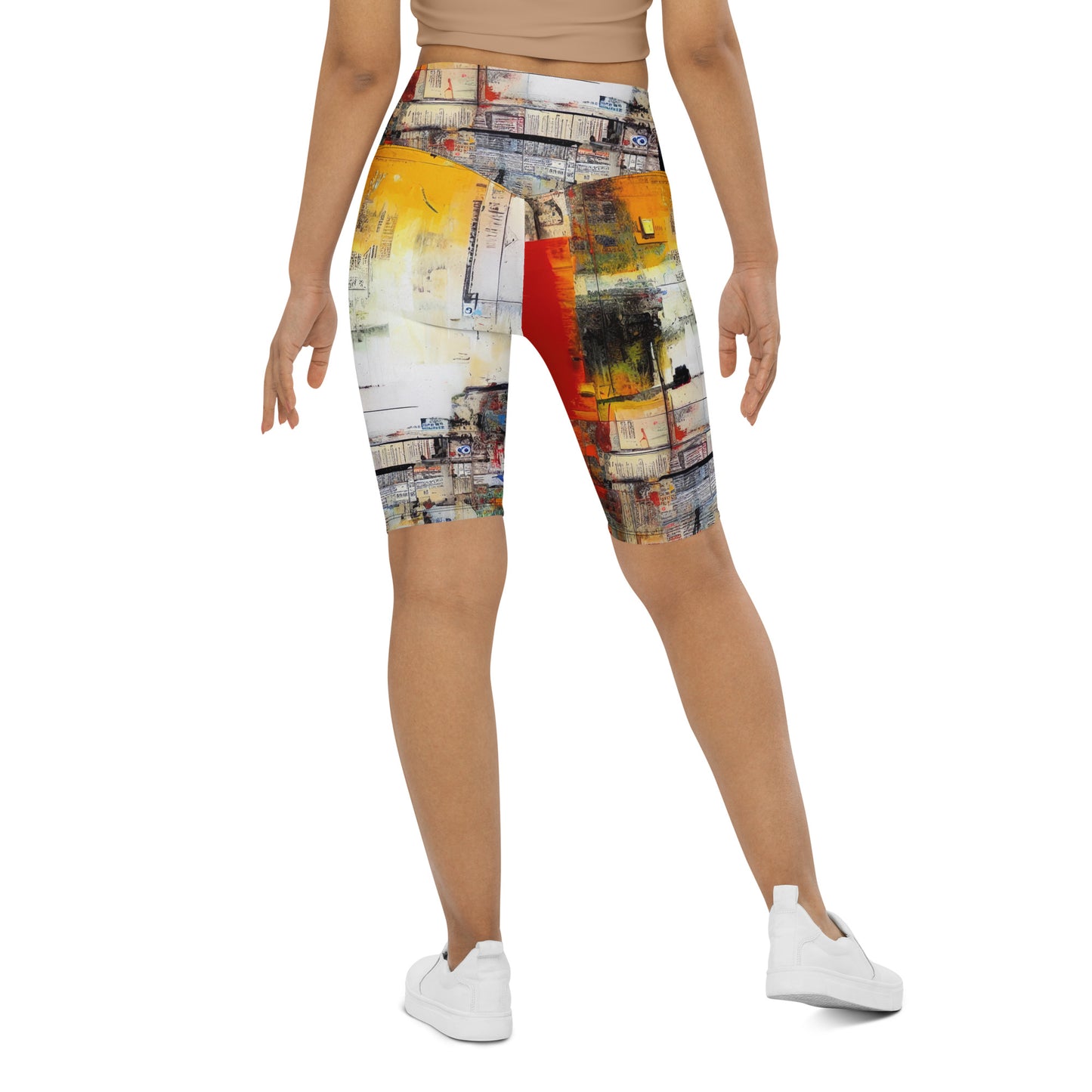 DMV 0189 Avant Garde Biker Shorts