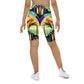 DMV 0258 Retro Art Biker Shorts