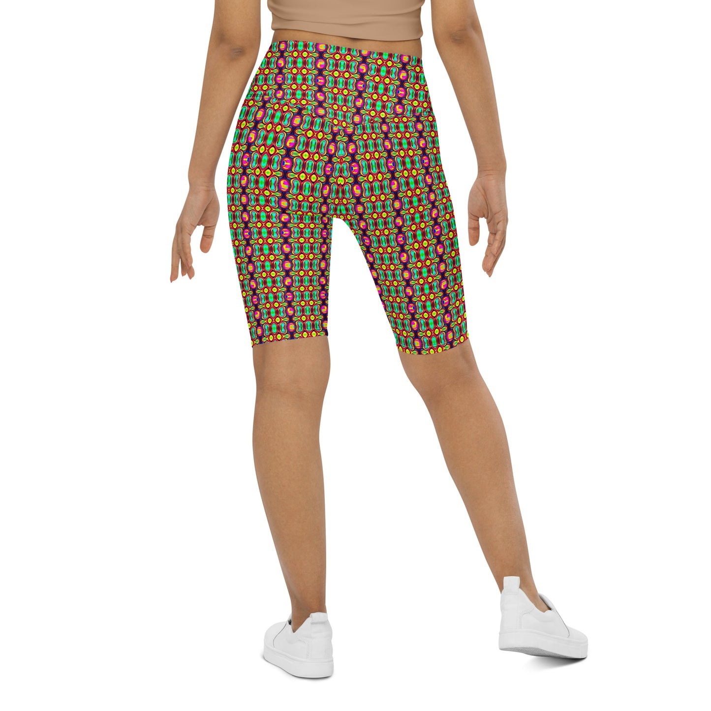 DMV 1343 Psy Artsy Biker Shorts