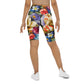 DMV 0268 Floral Biker Shorts