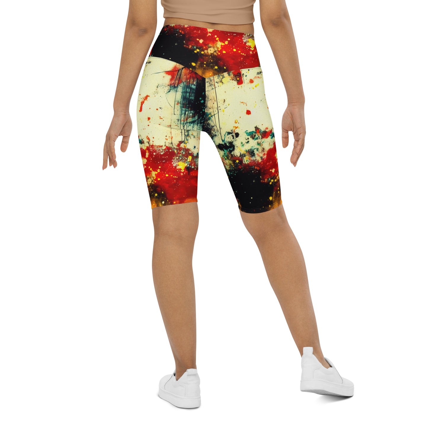 DMV 0326 Avant Garde Biker Shorts