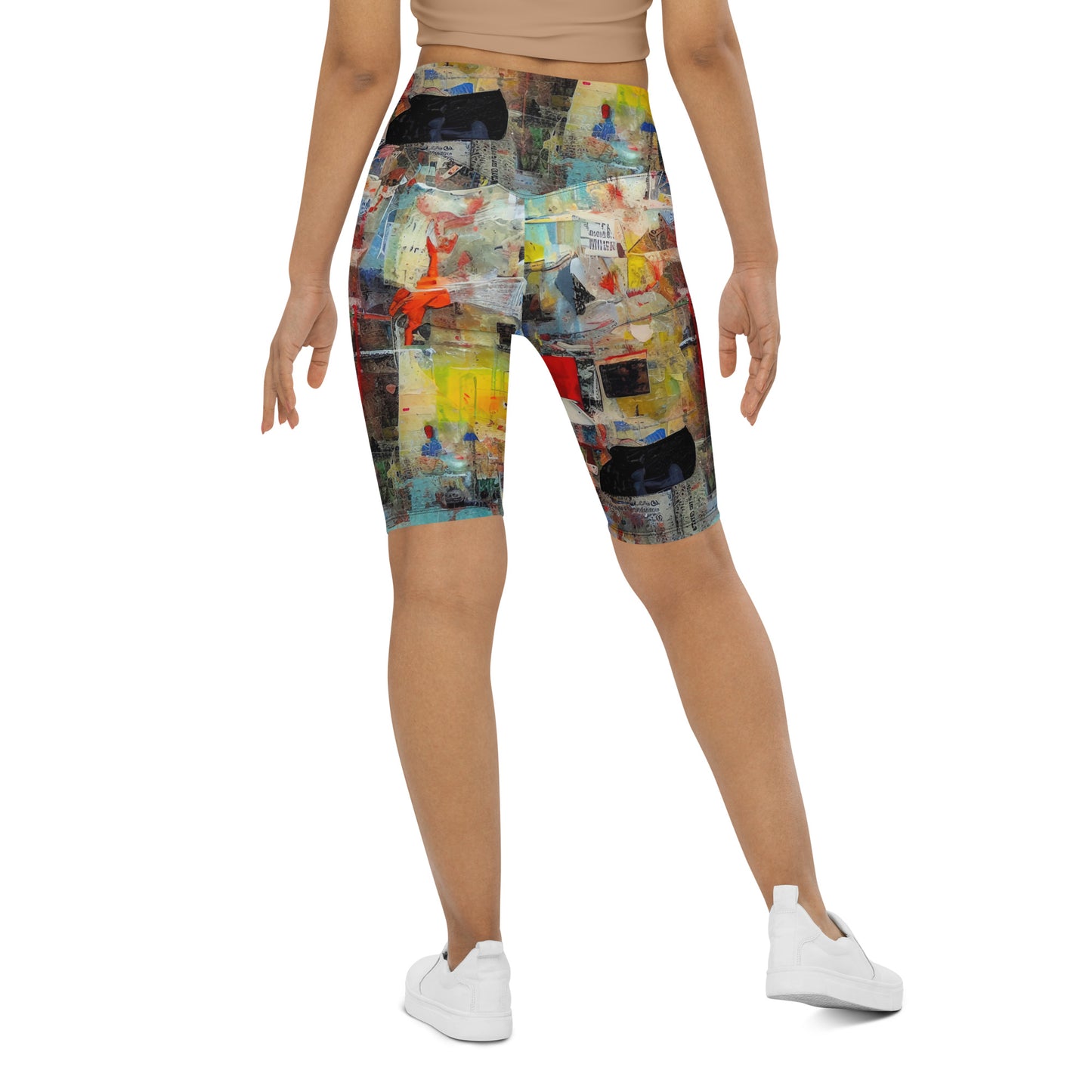 DMV 0829 Avant Garde Biker Shorts