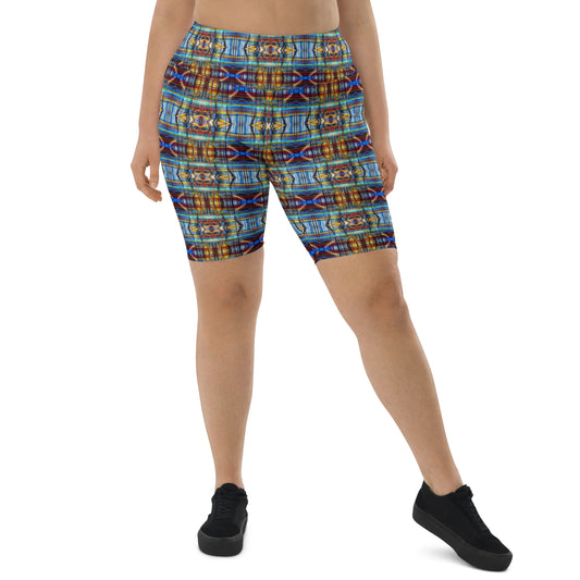 DMV 0228 Avant Garde Artsy Biker Shorts