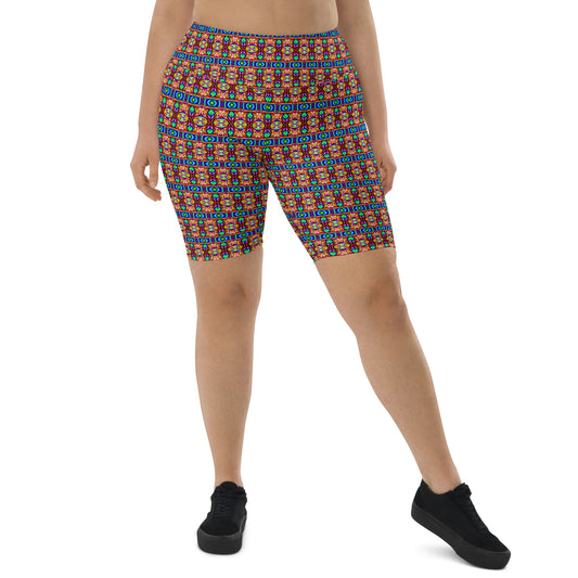 DMV 0245 Psy Artsy Biker Shorts