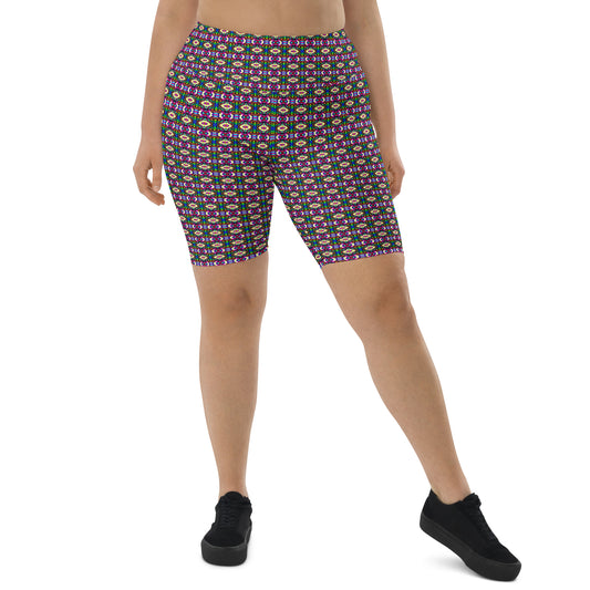 DMV 0034 Psy Artsy Biker Shorts