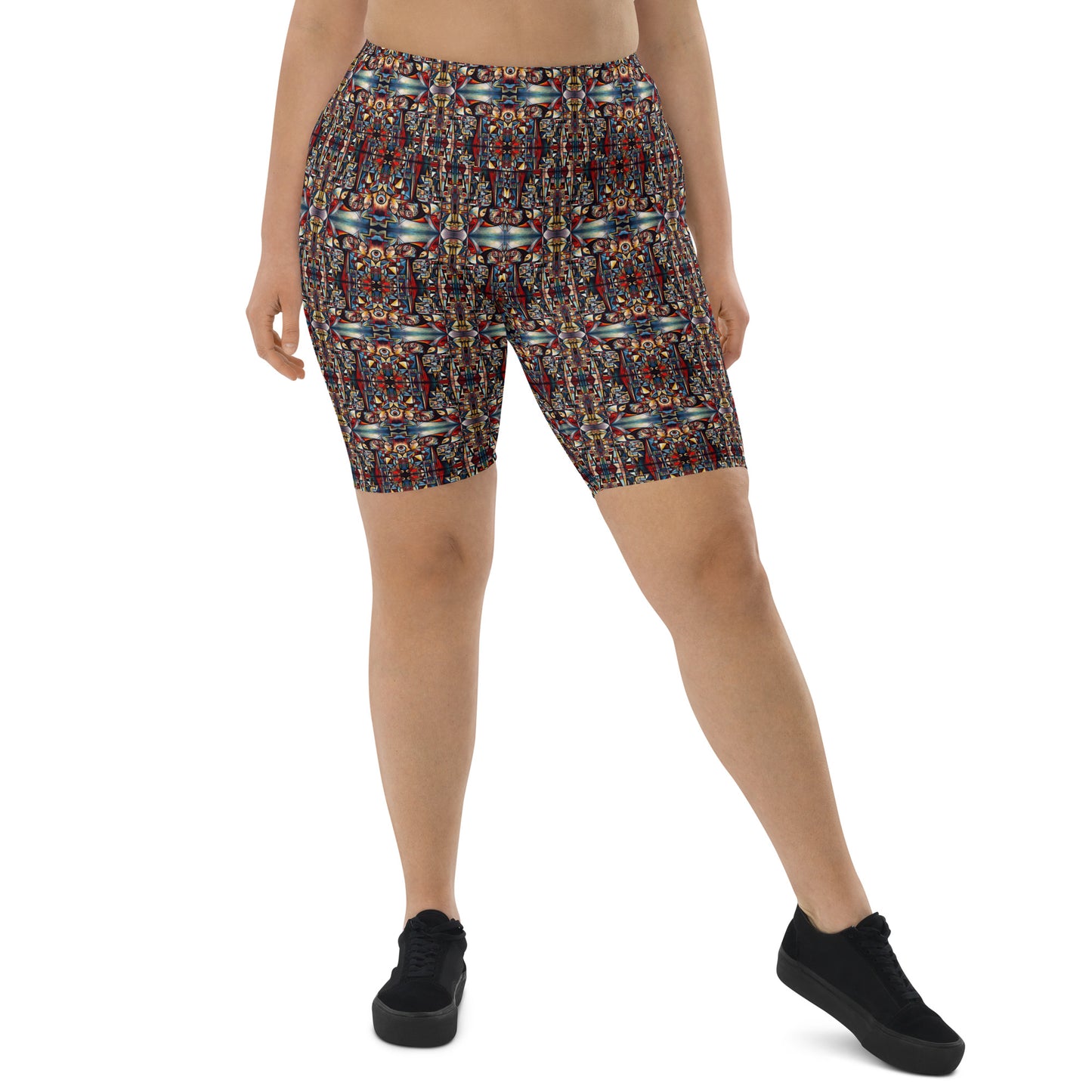 DMV 0007 Conceptual Artsy Biker Shorts