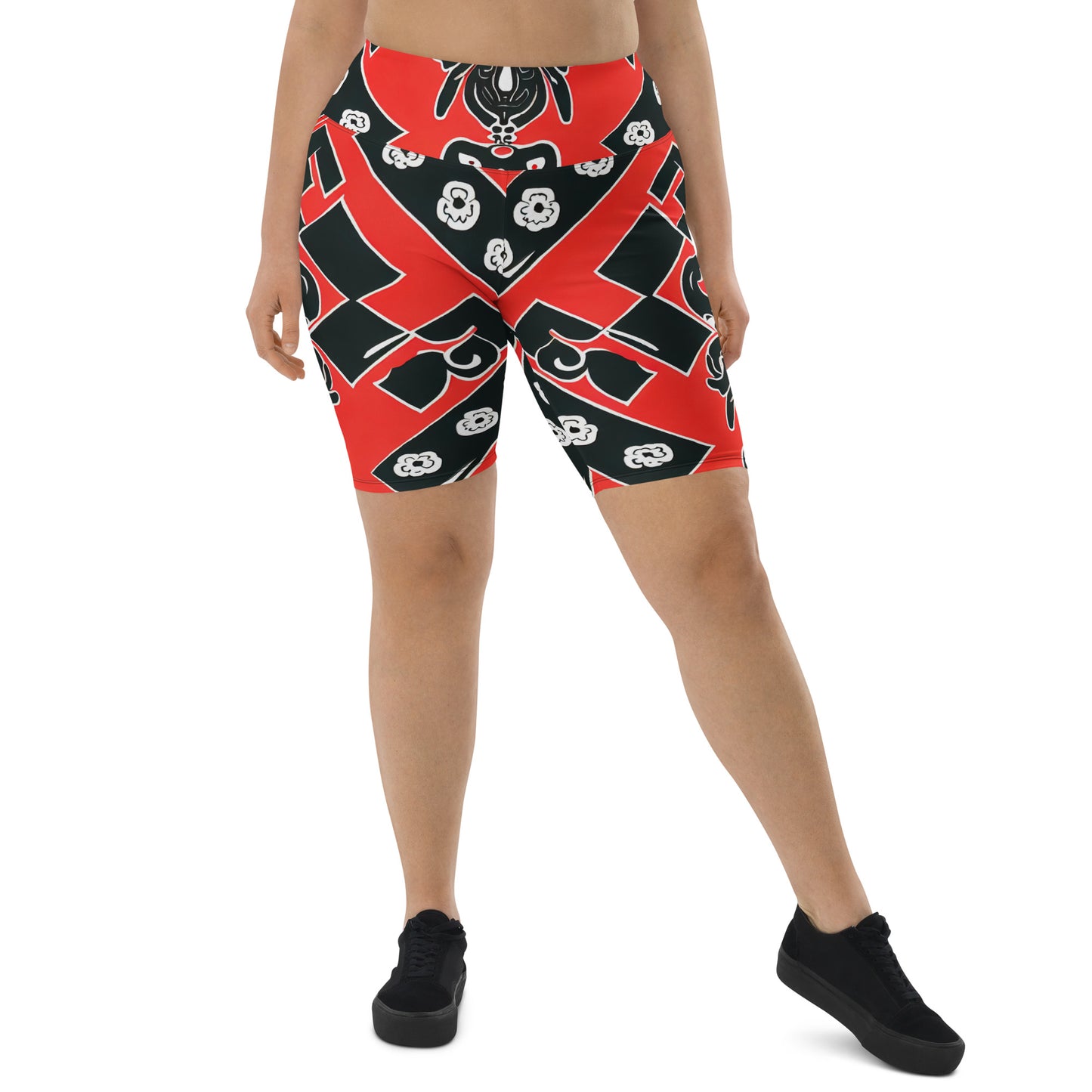 DMV 0017 Boho Biker Shorts