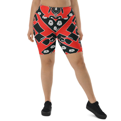 DMV 0017 Boho Biker Shorts