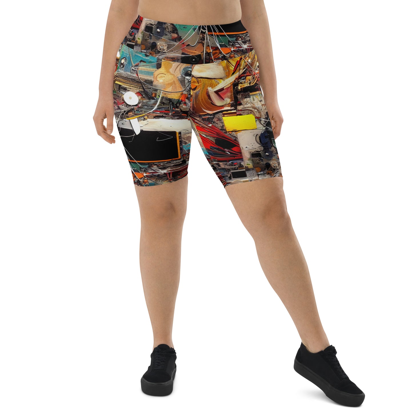 DMV 0271 Avant Garde Biker Shorts