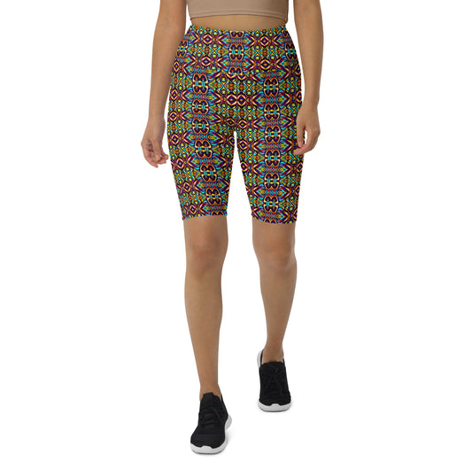 DMV 0118 Psy Artsy Biker Shorts