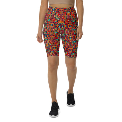 DMV 0110 Psy Artsy Biker Shorts