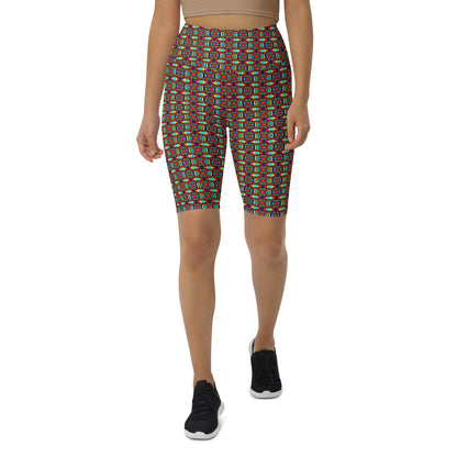 DMV 0241 Psy Artsy Biker Shorts