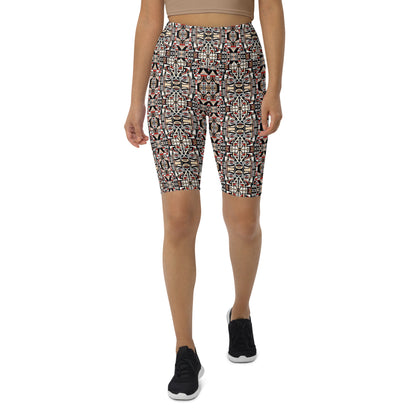 DMV 0131 Chic Boho Biker Shorts