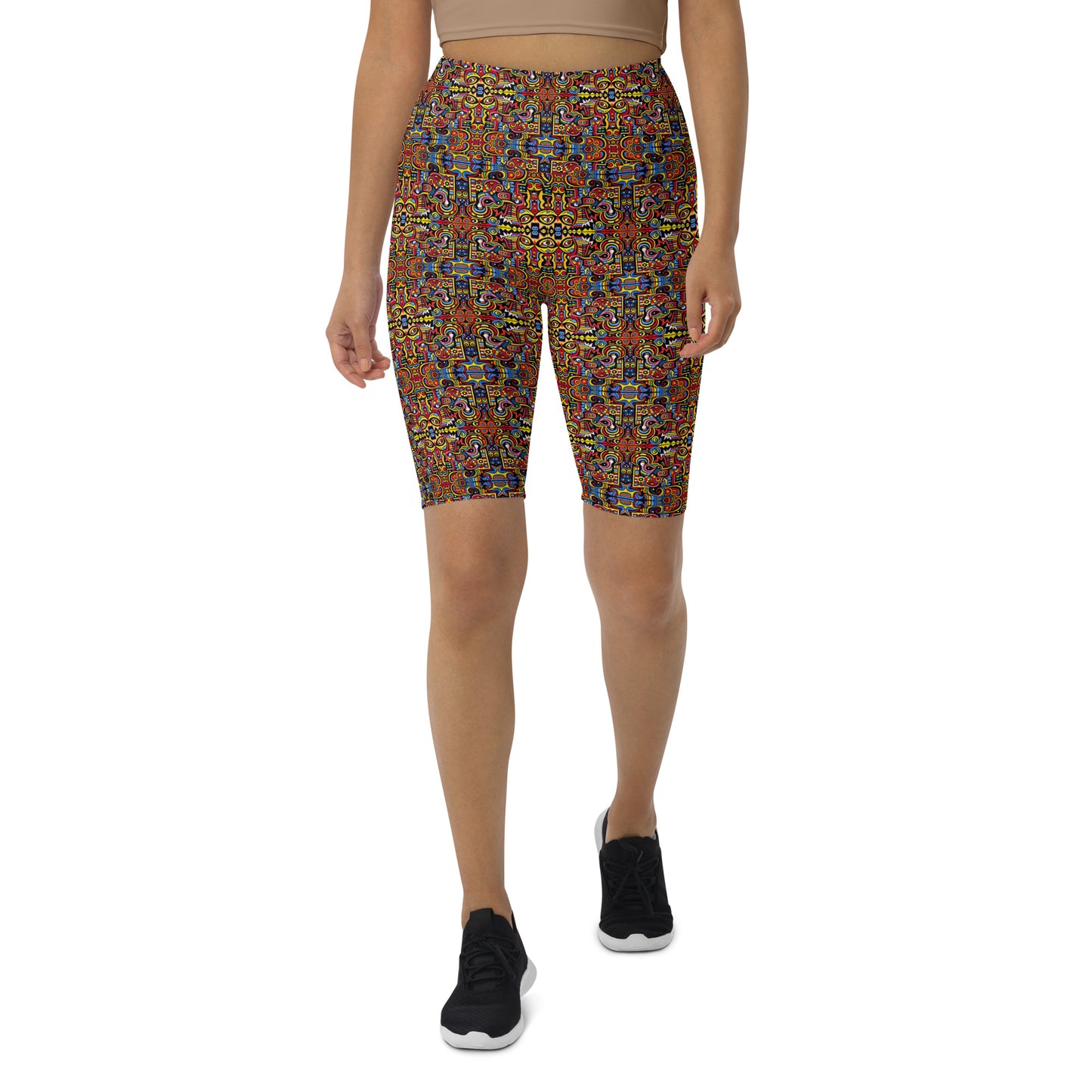 DMV 0108 Psy Artsy Biker Shorts