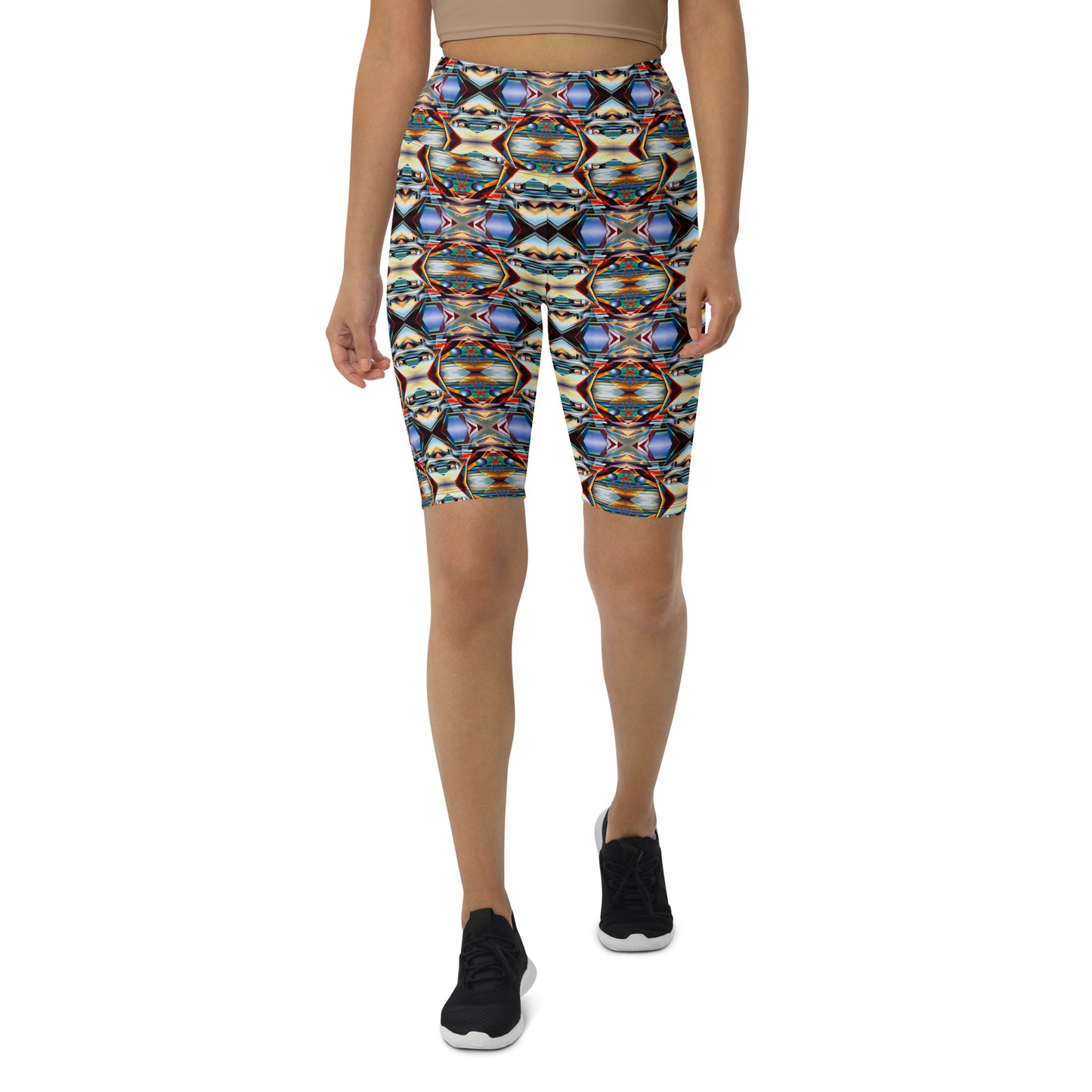 DMV 0221 Conceptual Artsy Biker Shorts