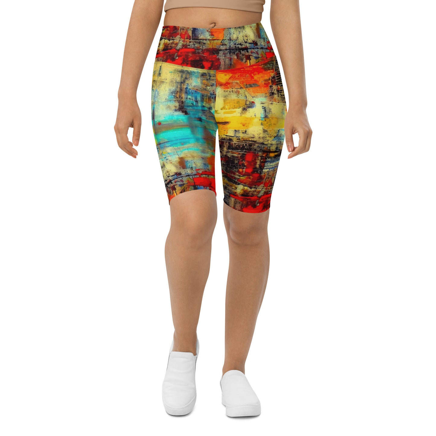 DMV 0279 Avant Garde Biker Shorts