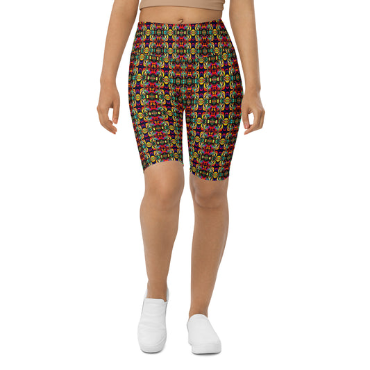 DMV 0166 Psy Artsy Biker Shorts