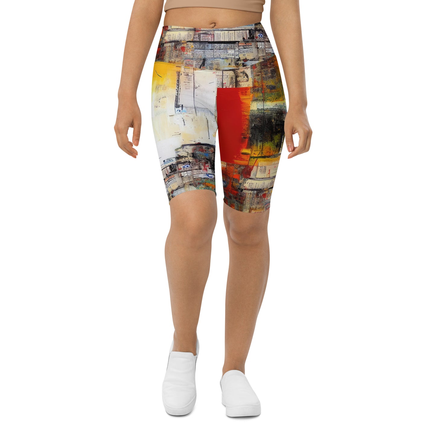 DMV 0189 Avant Garde Biker Shorts