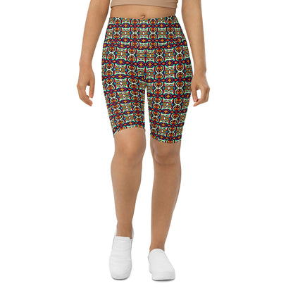 DMV 1348 Psy Artsy Biker Shorts