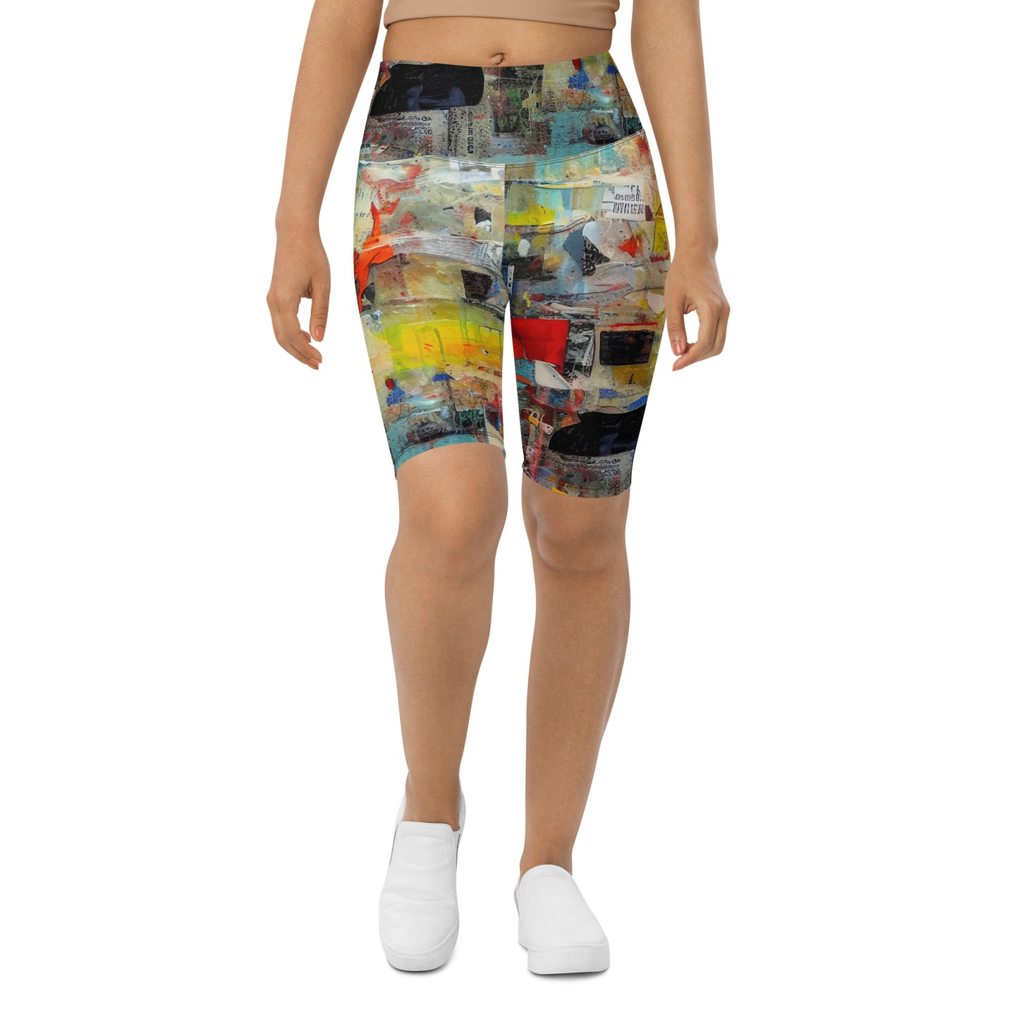 DMV 0829 Avant Garde Biker Shorts