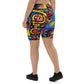 DMV 0235 Psy Art Biker Shorts