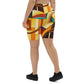 DMV 0048 Retro Art Biker Shorts