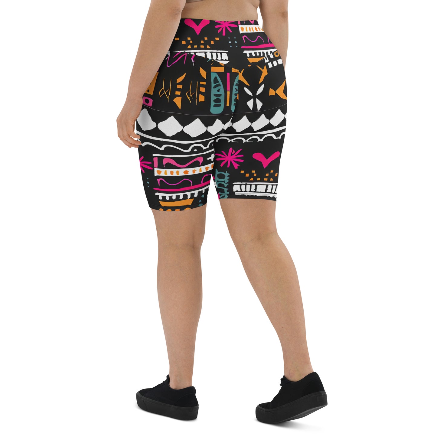 DMV 0011 Boho Biker Shorts