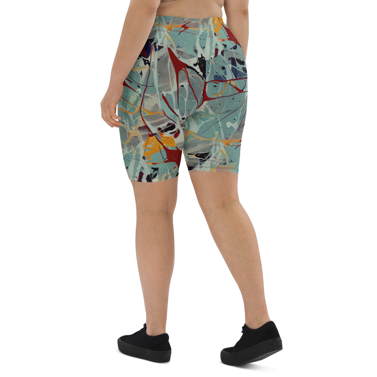 DMV 0054 Avant Garde Biker Shorts