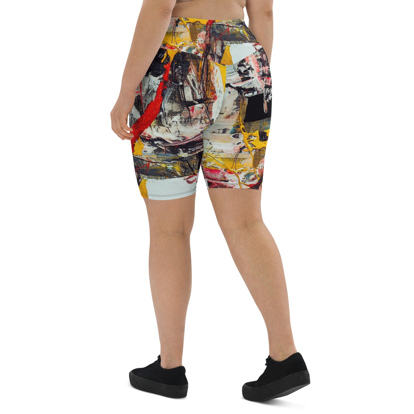 DMV 0272 Avant Garde Biker Shorts