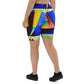 DMV 0255 Retro Art Biker Shorts