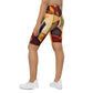 DMV 0251 Abstract Art Biker Shorts