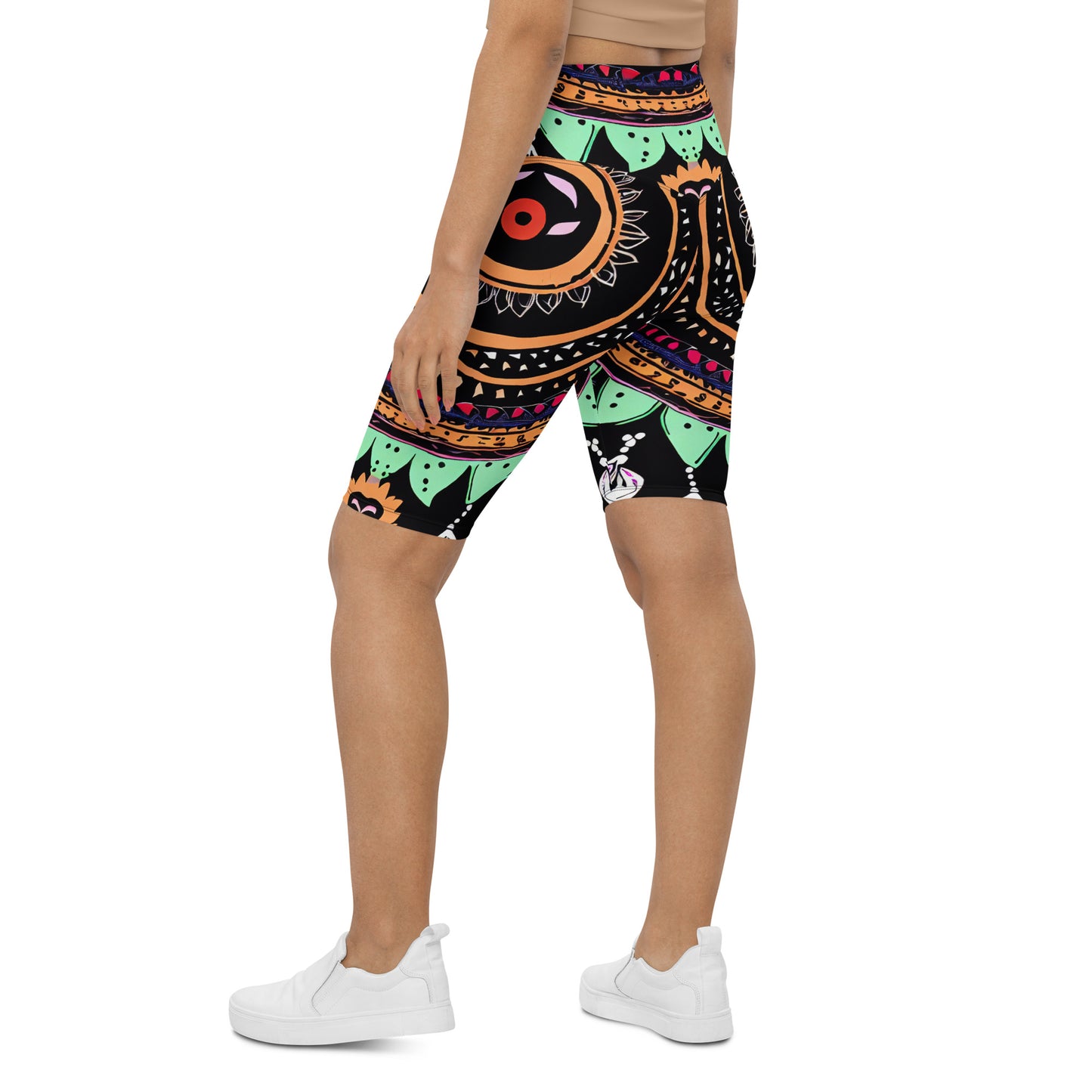 DMV 0180 Boho Biker Shorts