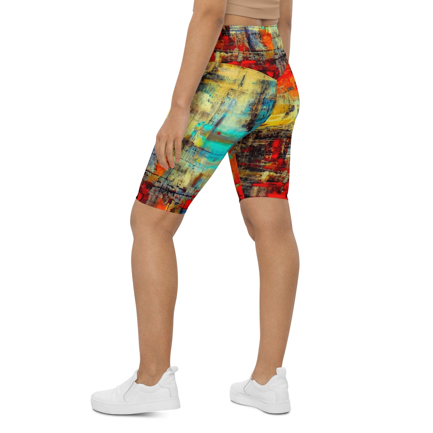 DMV 0279 Avant Garde Biker Shorts