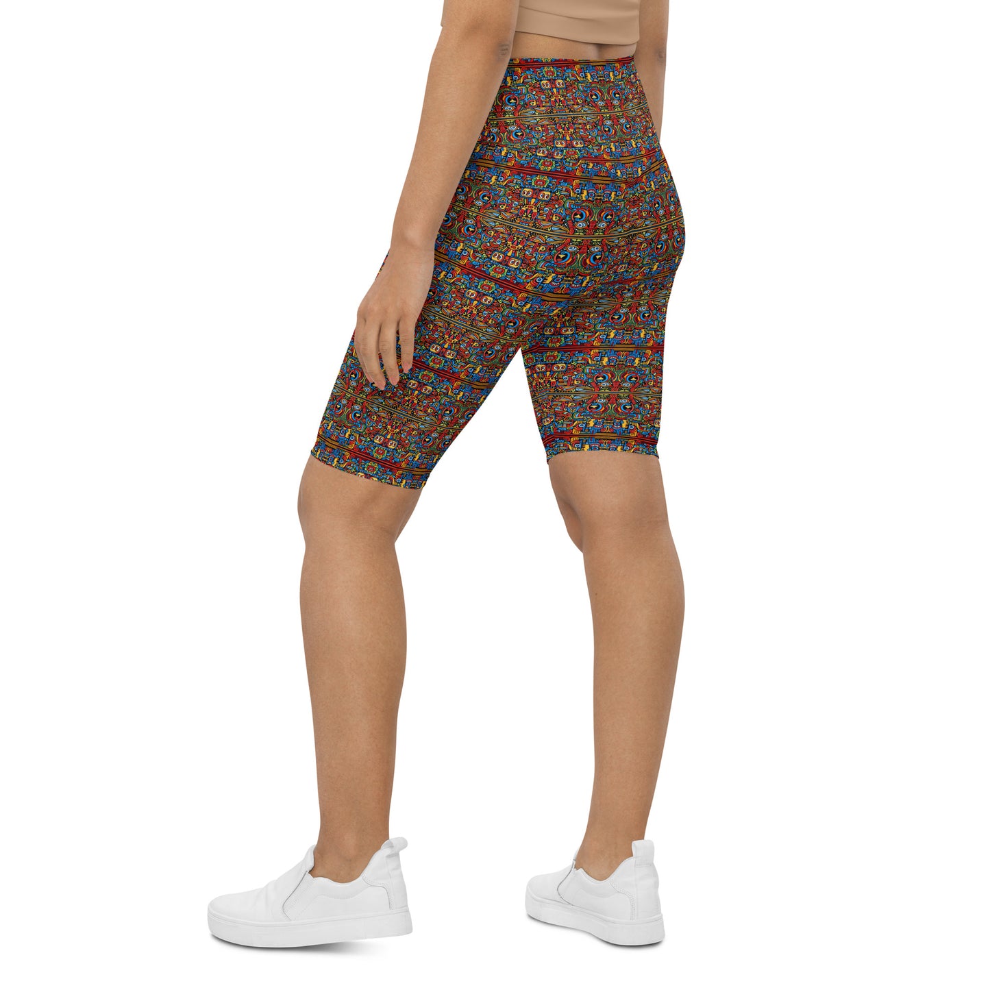 DMV 1358 Psy Artsy Biker Shorts