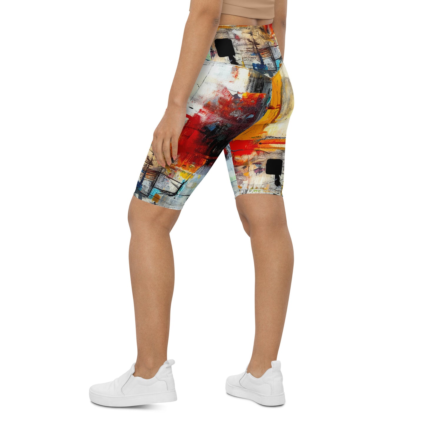 DMV 0263 Avant Garde Biker Shorts