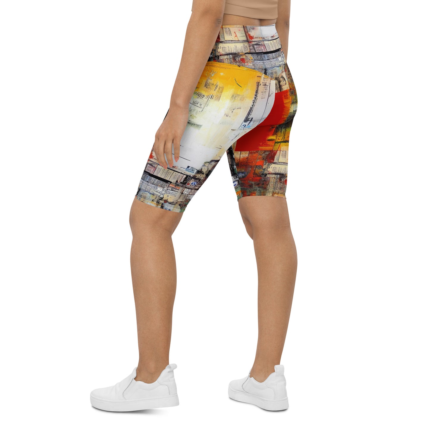 DMV 0189 Avant Garde Biker Shorts