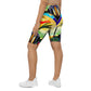 DMV 0258 Retro Art Biker Shorts