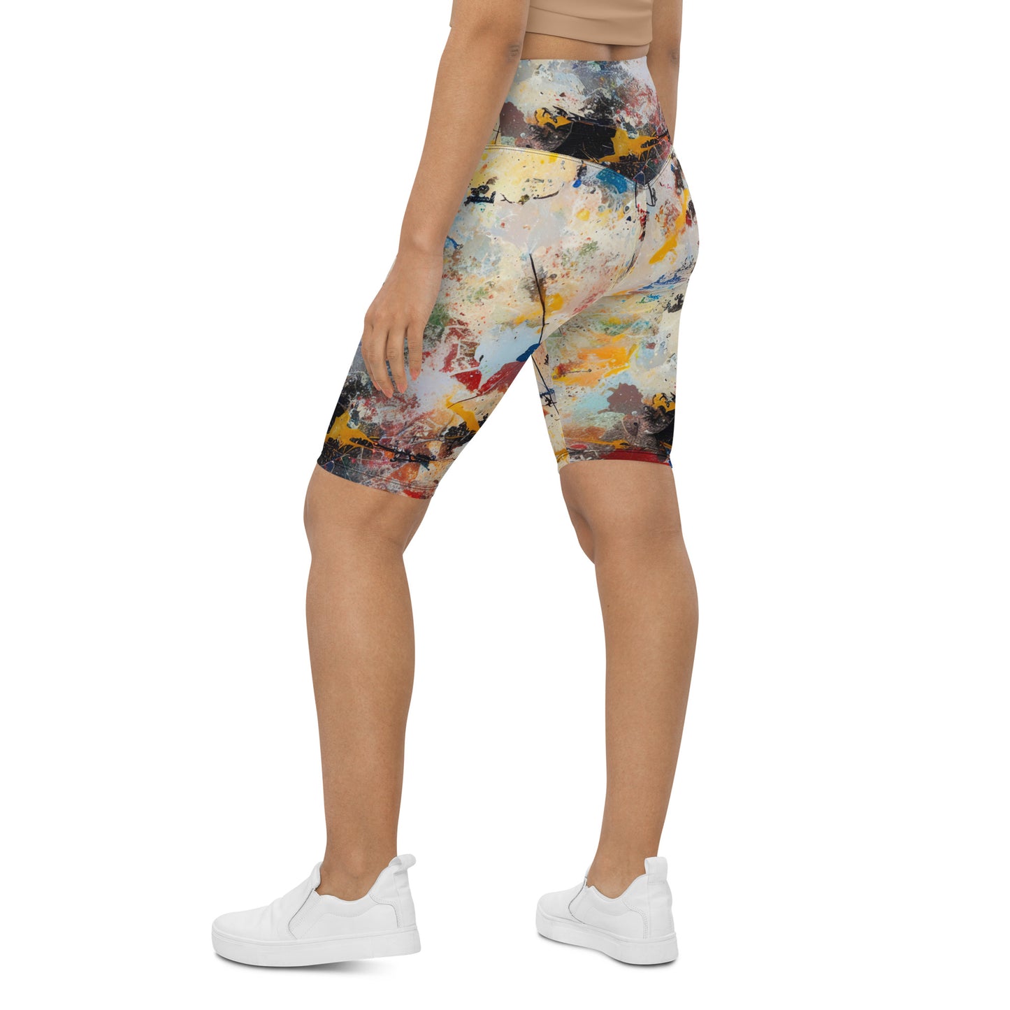 DMV 0946 Avant Garde Biker Shorts