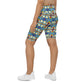 DMV 2090 Vintage Artsy Biker Shorts