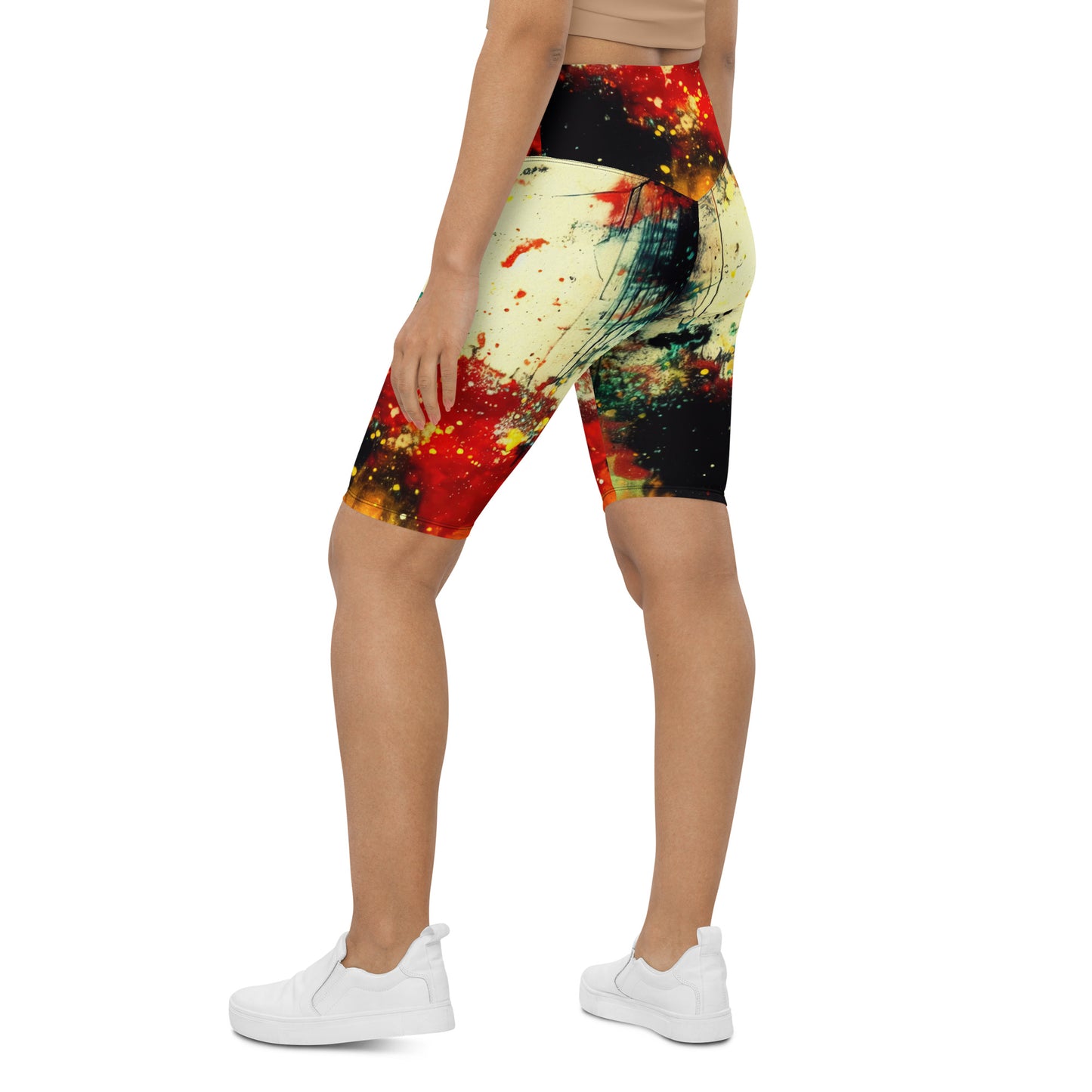 DMV 0326 Avant Garde Biker Shorts